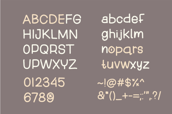 Omeqa Font PNG with transparent background - Preview 1