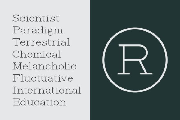 Rante Contact Font PNG with transparent background - Preview 3