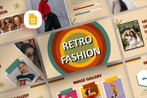Retro Fashion Google Slide Presentation Template
