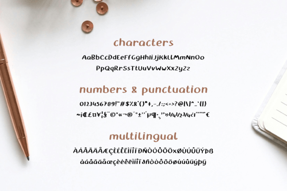 Rulita Font PNG with transparent background - Preview 1