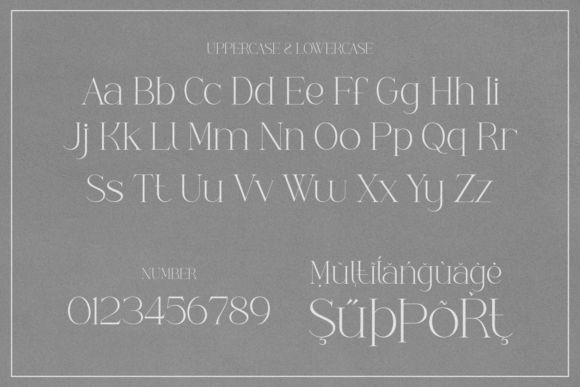 Simple Ask Font PNG with transparent background - Preview 4
