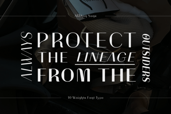 Alithan Sans Font - Preview 2