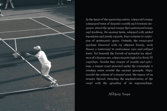Alithan Sans Font - Preview 4
