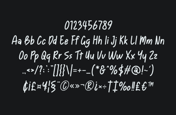 Belgravias Font - Preview 5