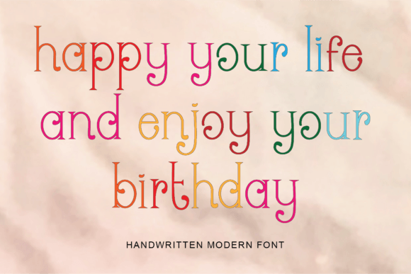 Birthday Party Font - Preview 2