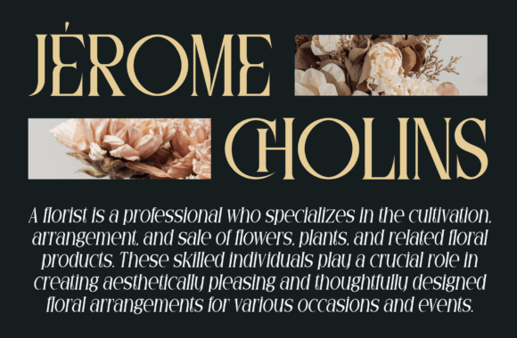 Calestia Font - Preview 1