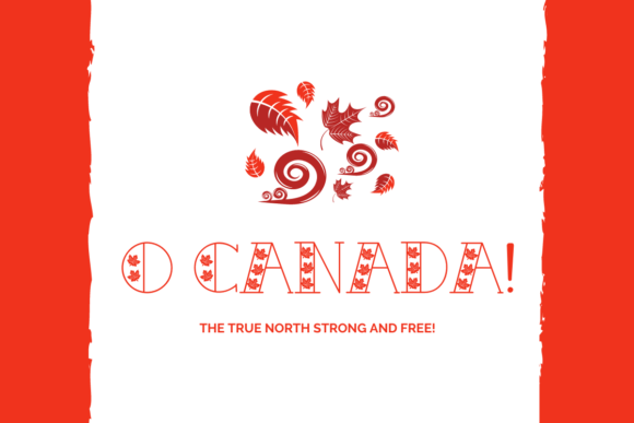 Canada Day Font - Preview 2
