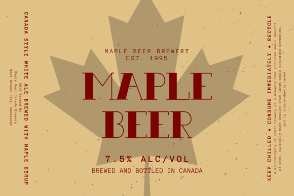 Canada Day Font - Preview 3