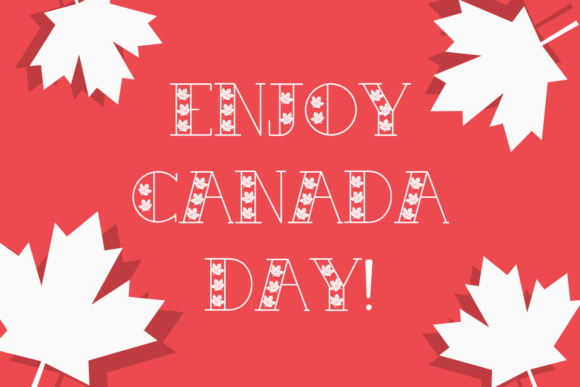 Canada Day Font - Preview 4