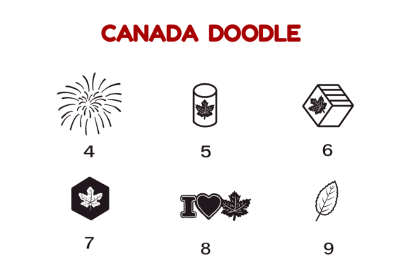 Canada Doodle Font - Preview 3