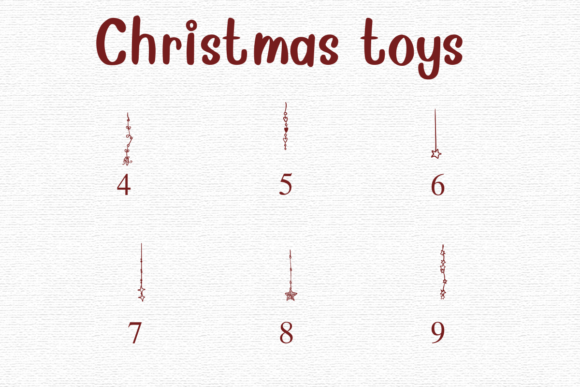 Christmas Toys Font - Preview 3
