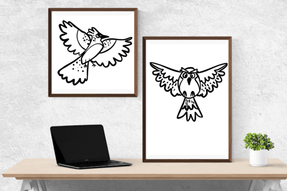 Cute Bird Font - Preview 5
