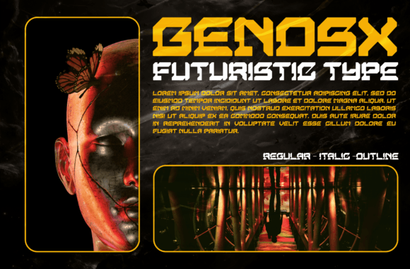 Genosx Font - Preview 1