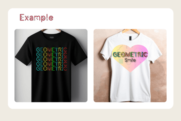 Geomatic Smile Font - Preview 4