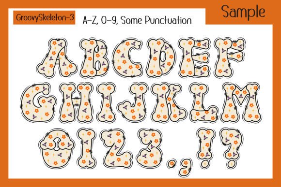 Groovy Skeleton Font - Preview 4