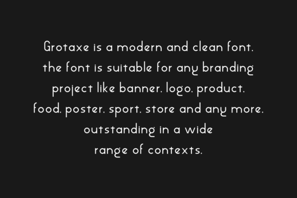 Grotaxe Font - Preview 4