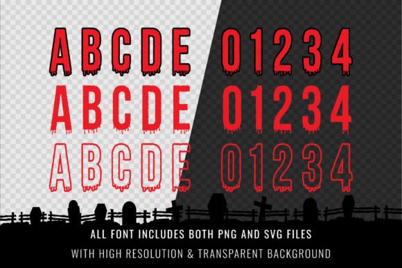 Halloween Bloody Font - Preview 2