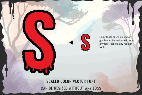 Halloween Bloody Font - Preview 6