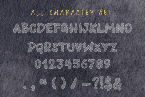 Happy First Day Font - Preview 3