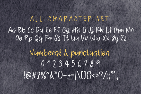 Happy First Day Font - Preview 4