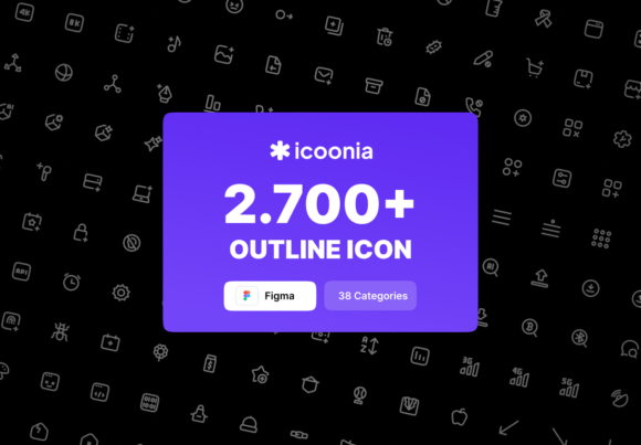 Icoonia - 2.700+ Outline Vector Icon