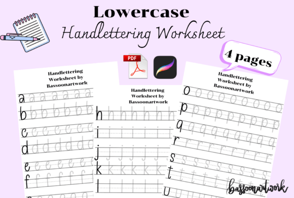 Lowercase Lettering Worksheet