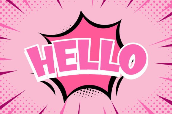 Pinky Boyz Font PNG with transparent background - Preview 3