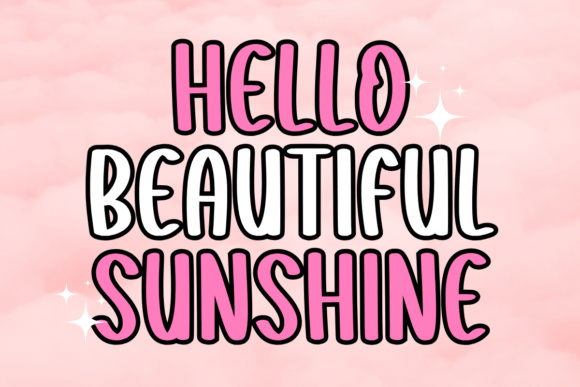 Pinky Season Font font preview - 1