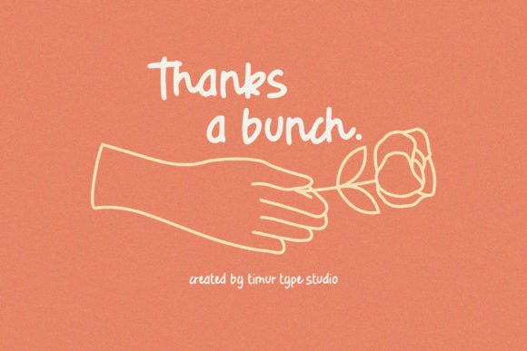 Radiant Rose Font PNG with transparent background - Preview 6