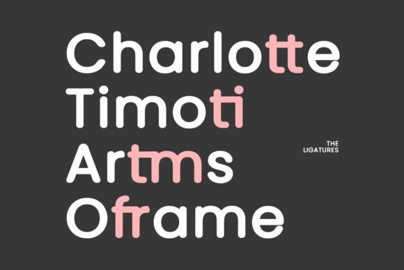 Rensol Font PNG with transparent background - Preview 1