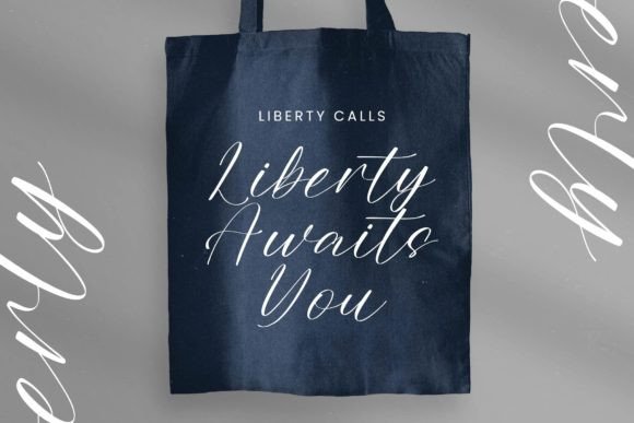 Sentinel Liberty Font PNG with transparent background - Preview 5