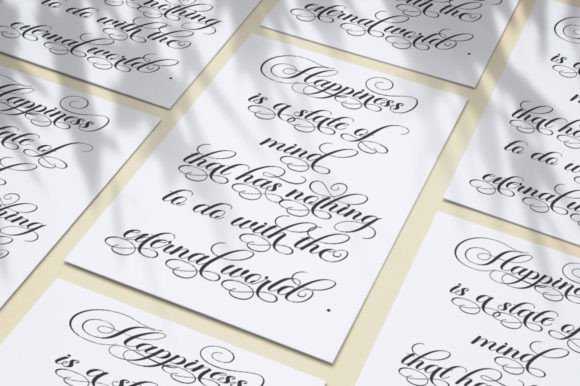 Brongham Font - Preview 4