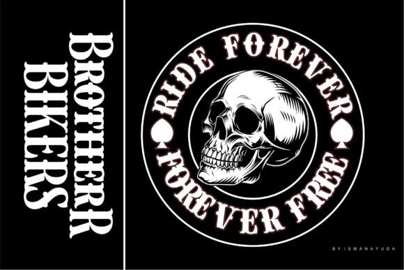 Brother Bikers Font - Preview 2