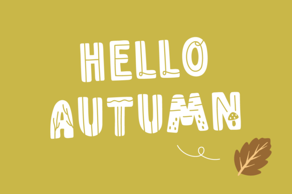 Cozy Fall Font - Preview 3