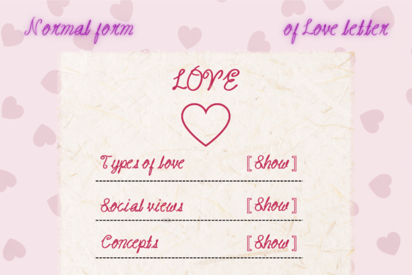 Dear My Love Font - Preview 2
