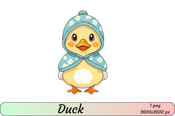 Duck Graphic by Graphics XT · Creative Fabrica