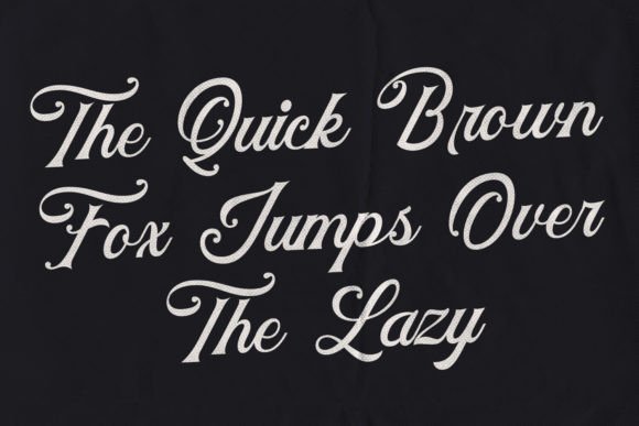 Holster Font PNG with transparent background - Preview 3