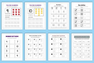 Let's Count and Color Math Worksheet Graphic by designmela01 · Creative ...