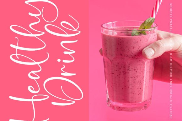 Megastik Bouquet Font PNG with transparent background - Preview 3