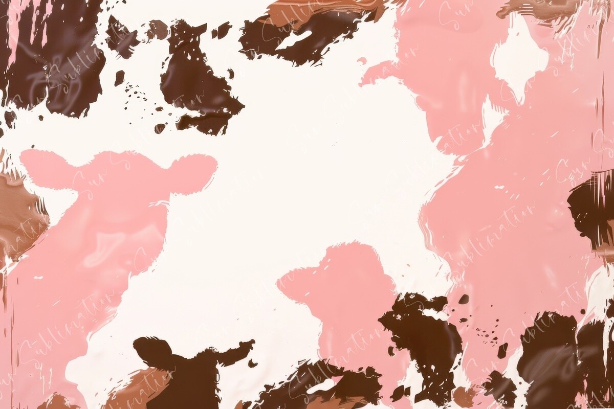 Abstract Text Cow Pattern Abstract Cow Pattern Art Graphic by Sun Sublimation · Creative Fabrica