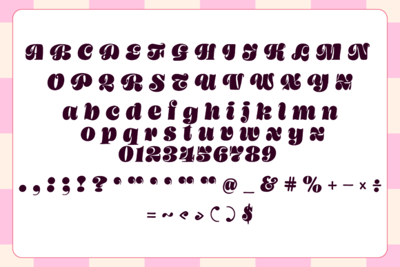 Candy Font - Preview 1