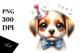 Cute Baby Dog, PNG Graphic by Anastasia Feya · Creative Fabrica