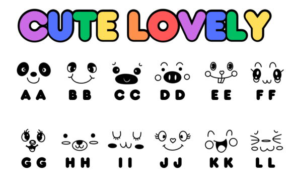 Cute Lovely Font - Preview 1
