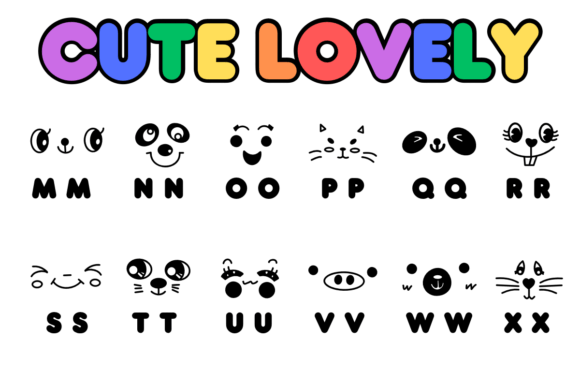 Cute Lovely Font - Preview 2