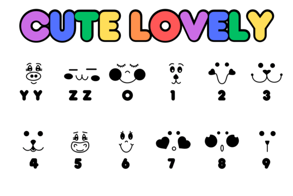 Cute Lovely Font - Preview 3