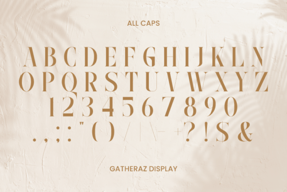 Gatheraz Font - Preview 5