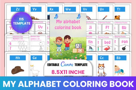 Editable Math Workbook for Kids Canva Graphic by munjixpro · Creative ...