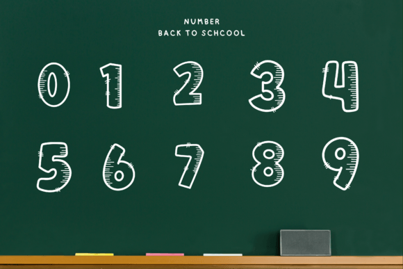 Back to School Font - Preview 5