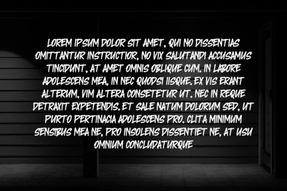 Brush Rx Font - Preview 3