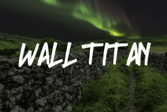 Brush Right Font - Preview 2